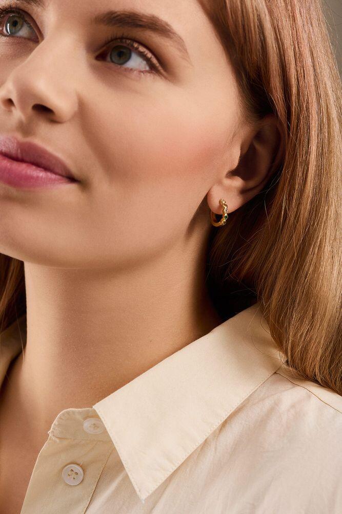 Stardust hoops - forgyldt