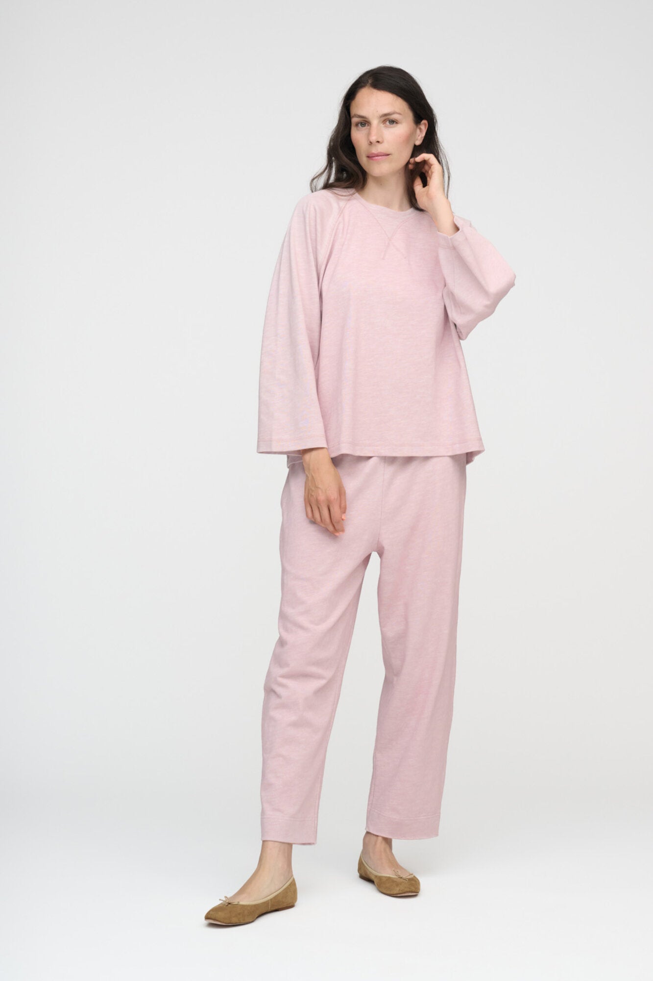 Buddha sweatpants - Rose Dust