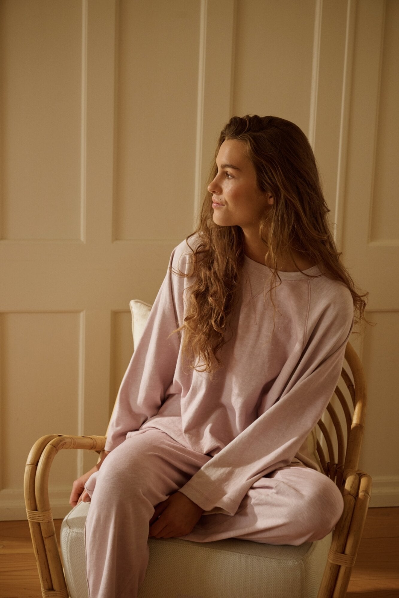 Earth sweatshirt - Rose Dust