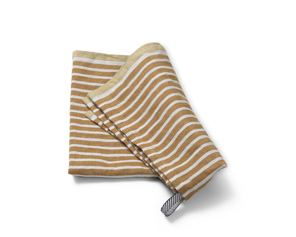 Hale viskestykke - Golden Brown/Silver Fern