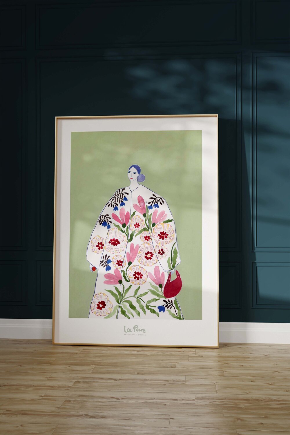 La Poire Festive Coat plakat - A3