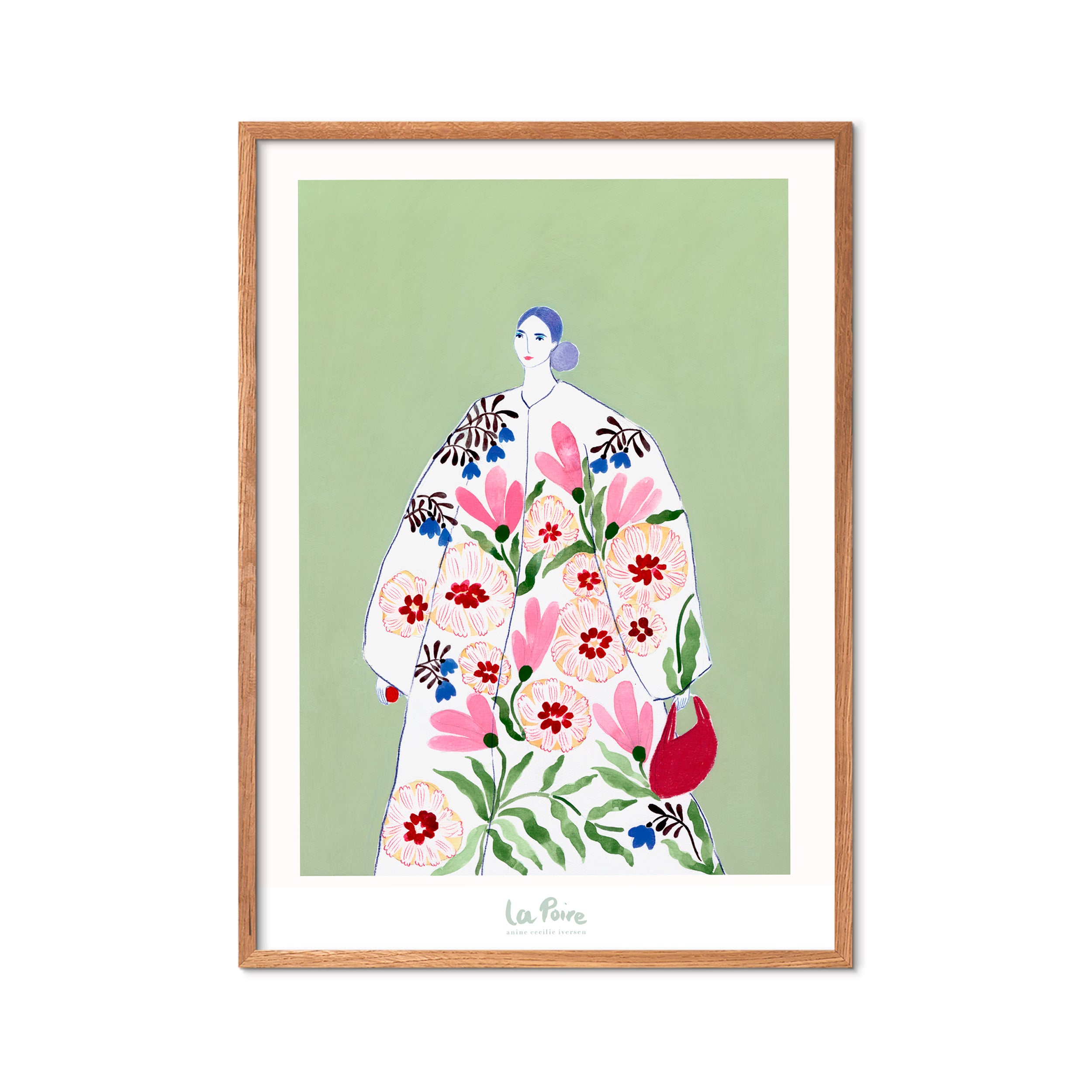 La Poire Festive Coat plakat - A3