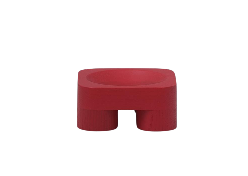 Chub skål, small - Bright Red