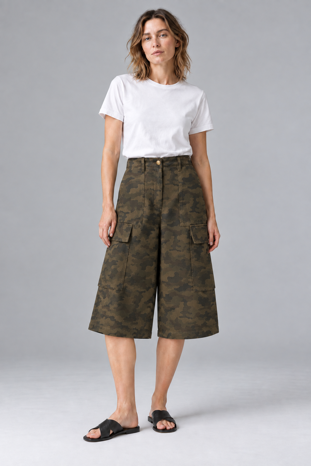 Gilana Shorts - Camou