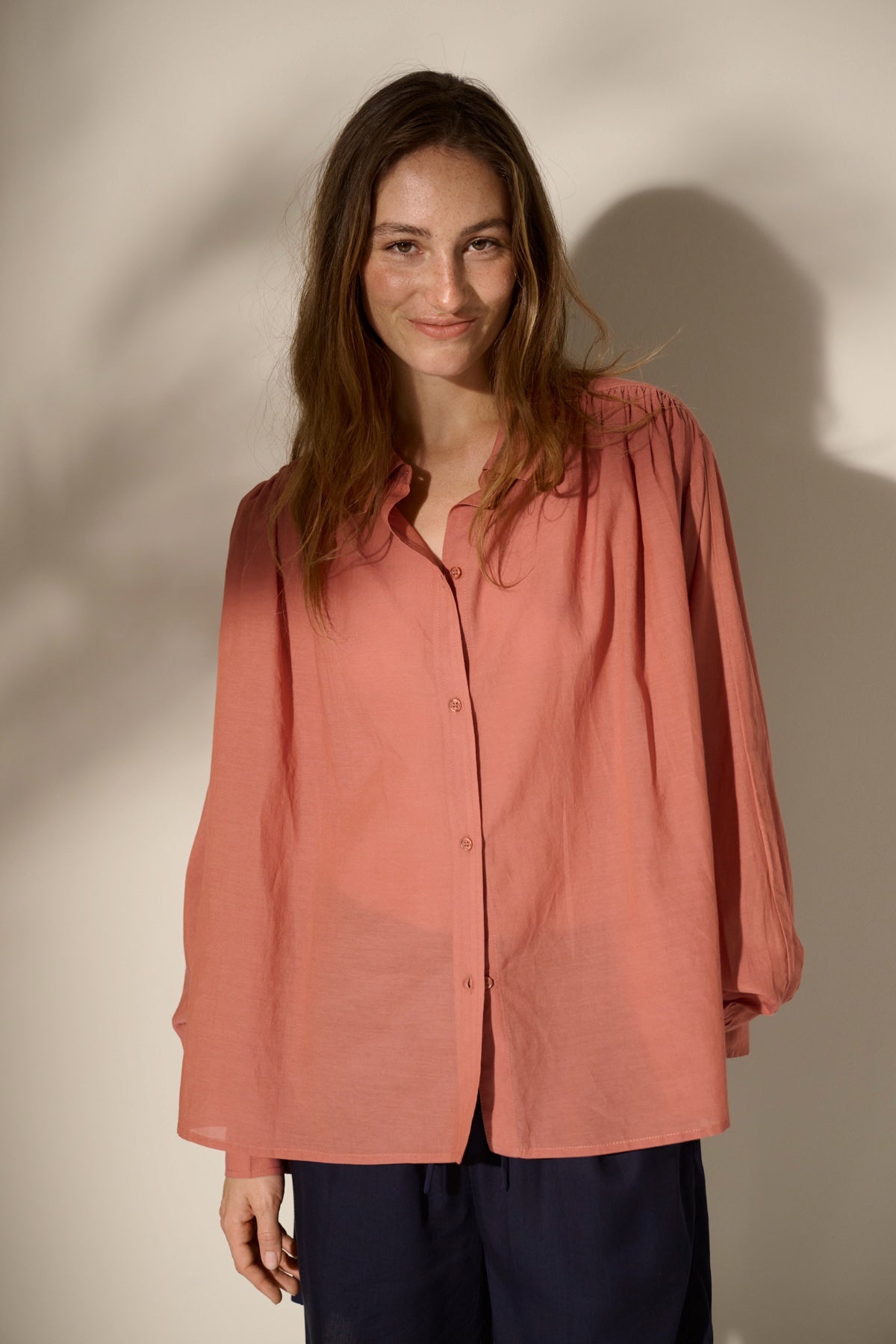 Glow skjorte - Dusty Coral
