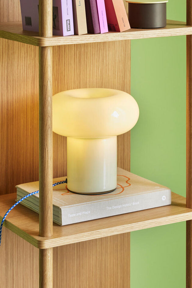 Hues bordlampe - lysegrøn