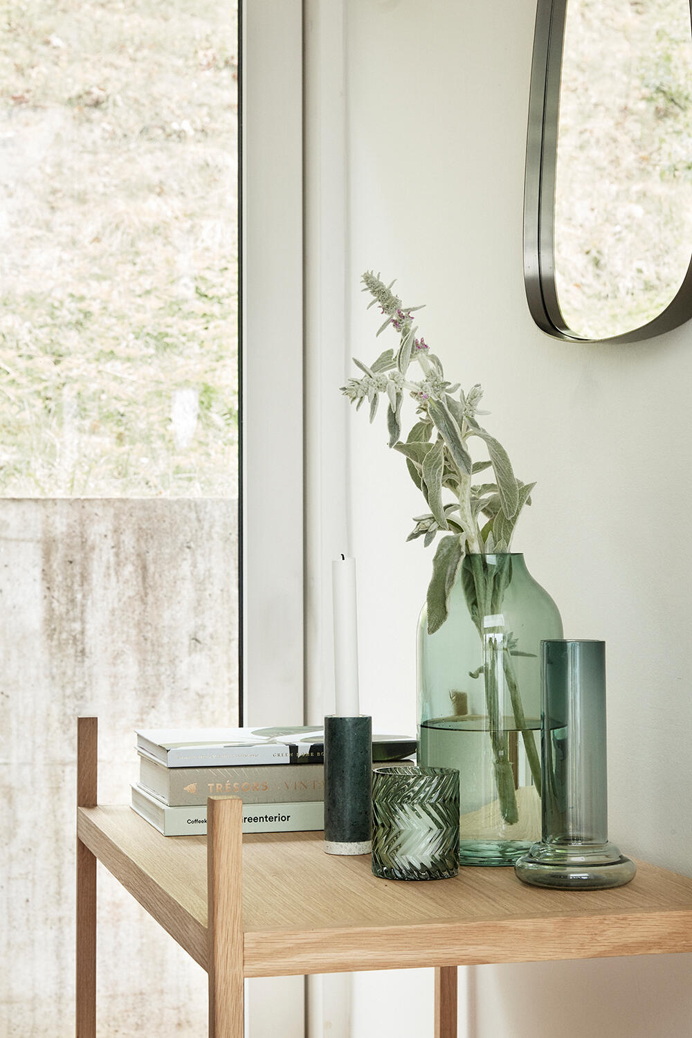 Library reol, Natur - H90 cm