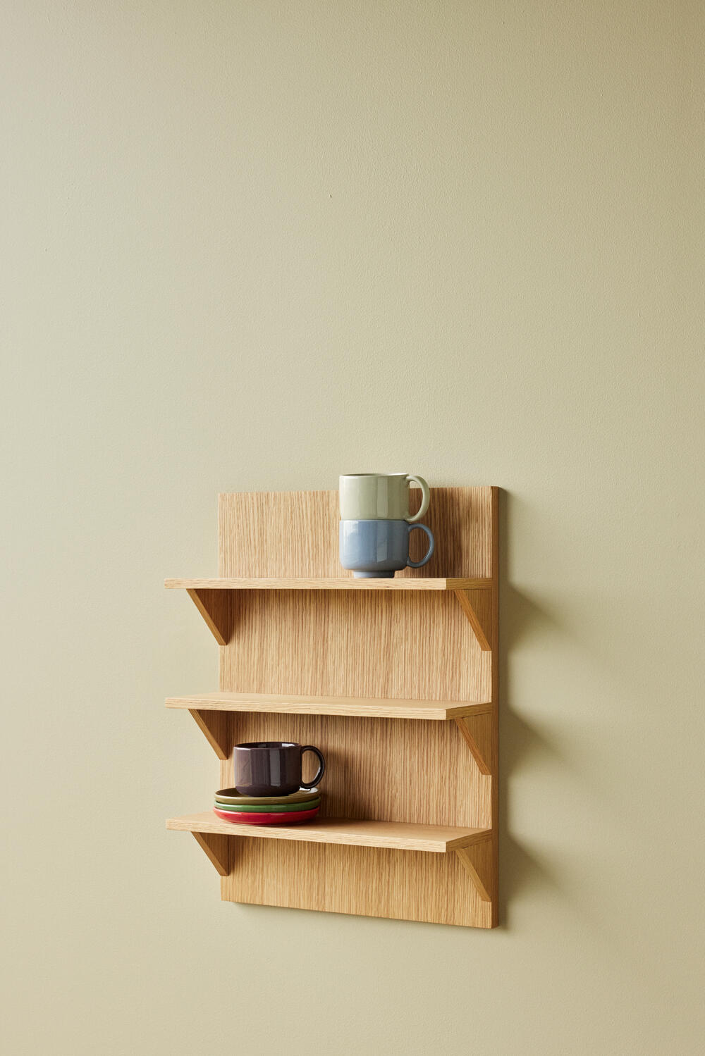 Amare kop m/ underkop - lyseblå/brun