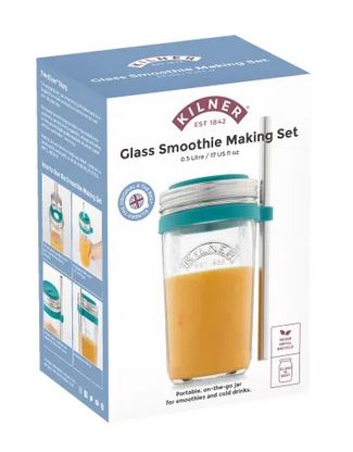 Kilner smoothie making set - 0,5L