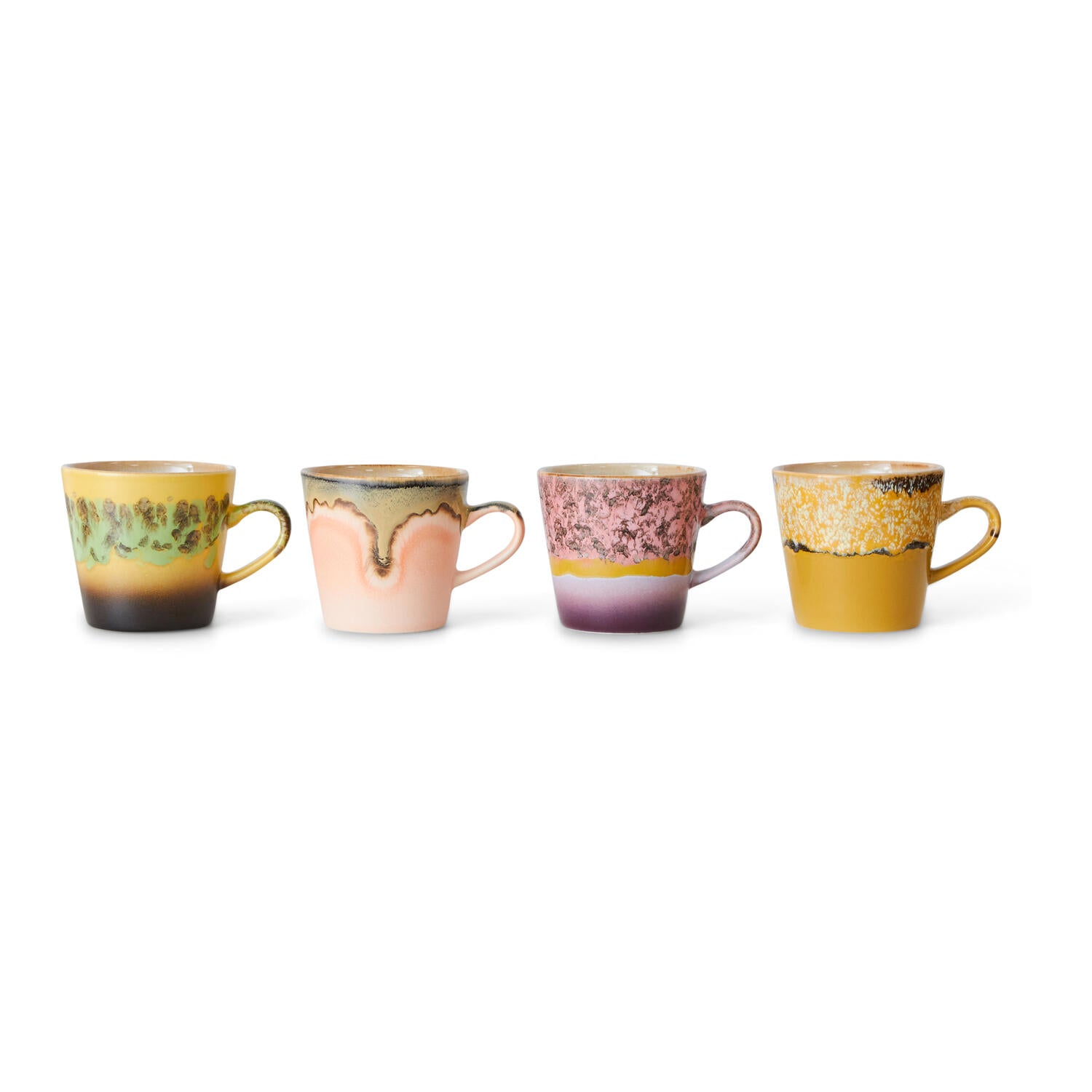 70s Ceramics americanokopper, Radiant - 4 stk
