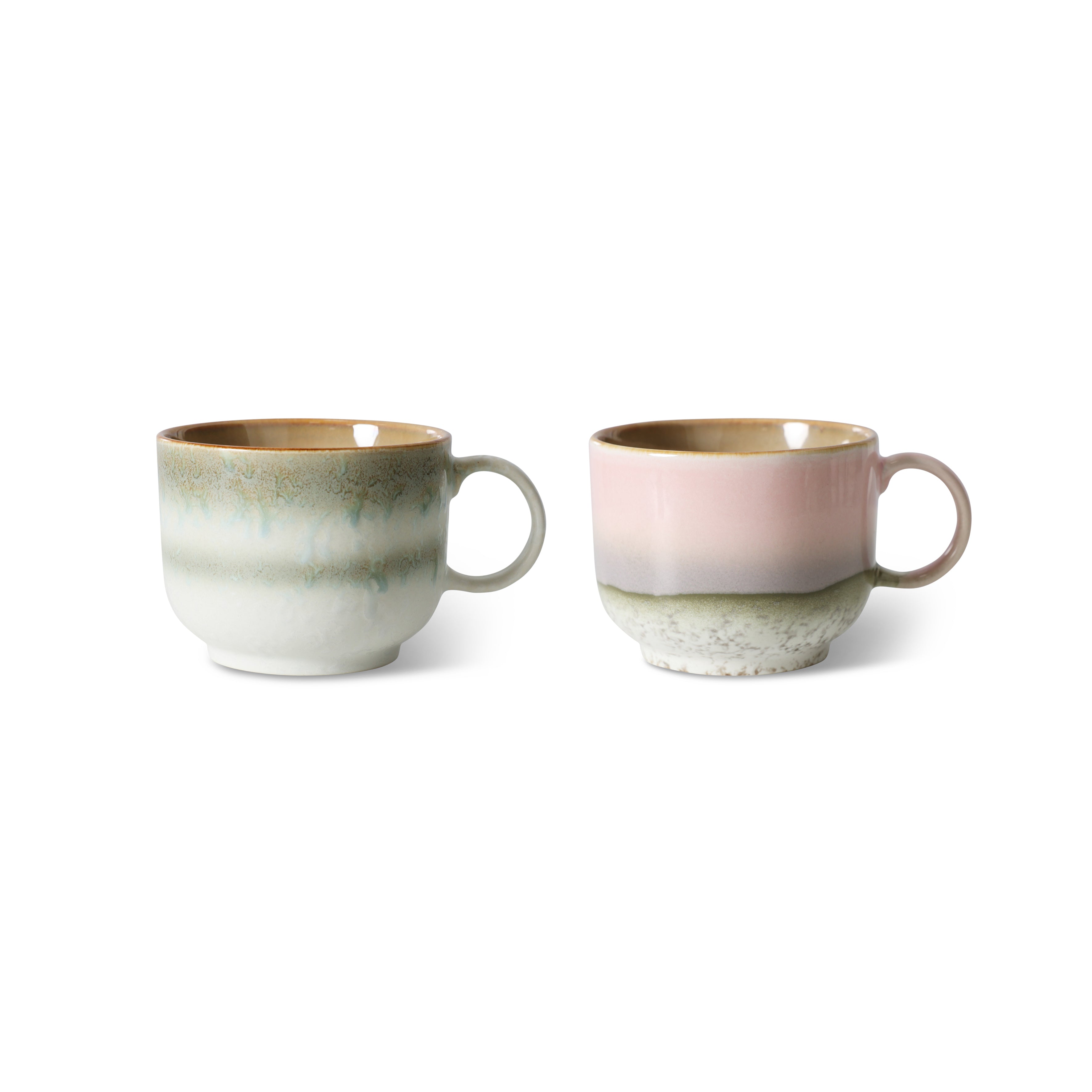 70s ceramics tekopper, Nova - 2 stk