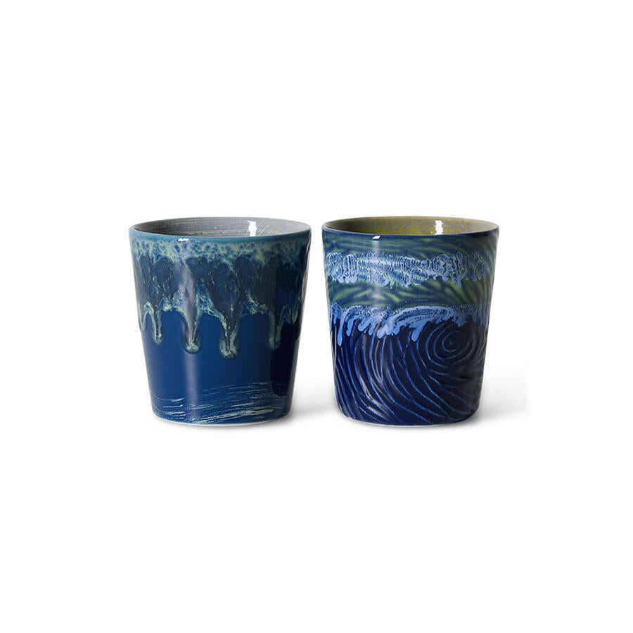 Van Gogh kaffekopper, 2 stk - starry night