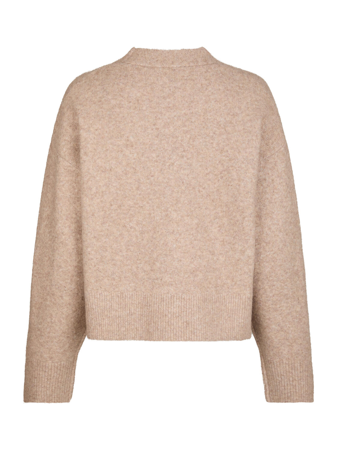 Manni strik cardigan - Sand Melange
