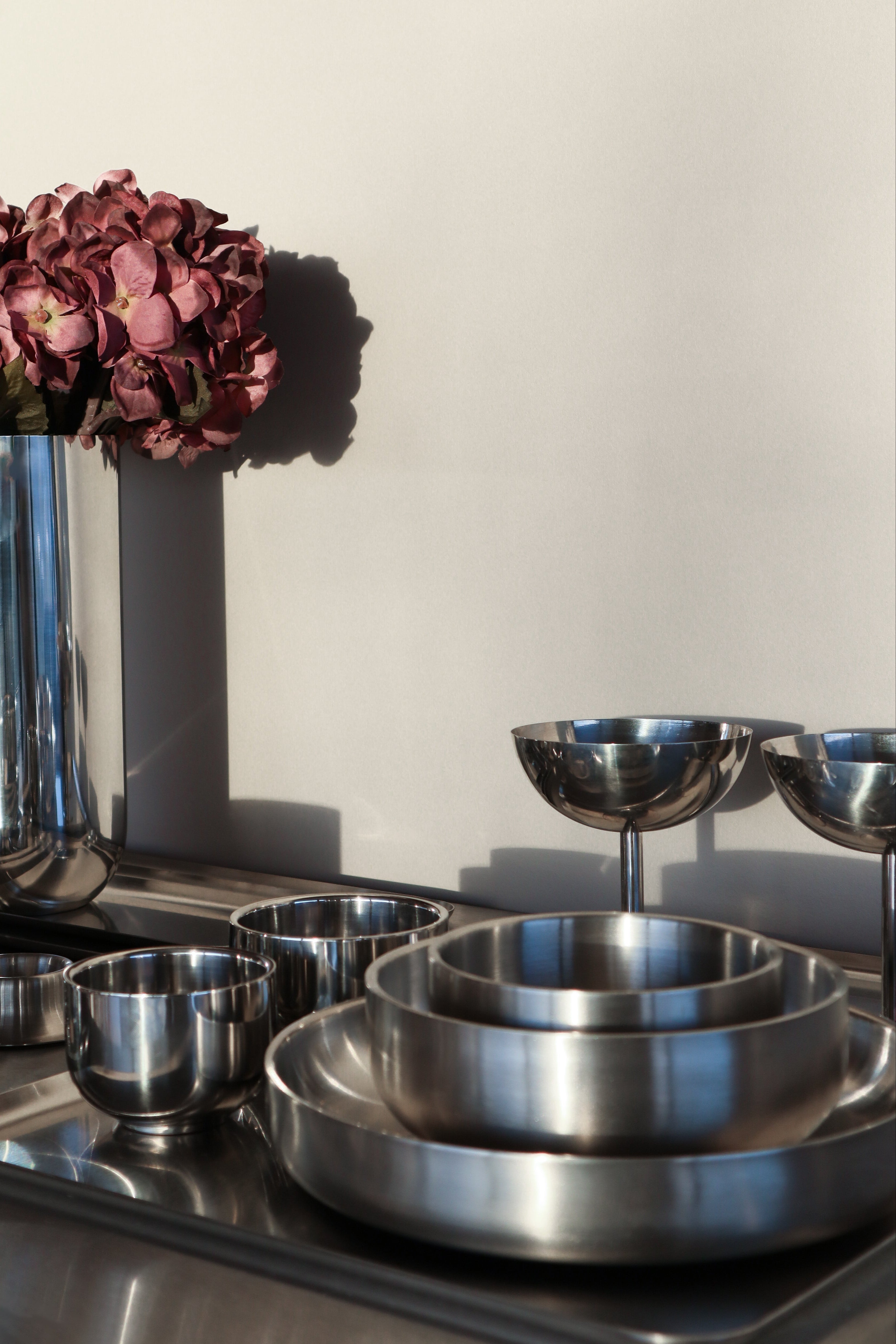 Stål espressokop - Ø8x6 cm