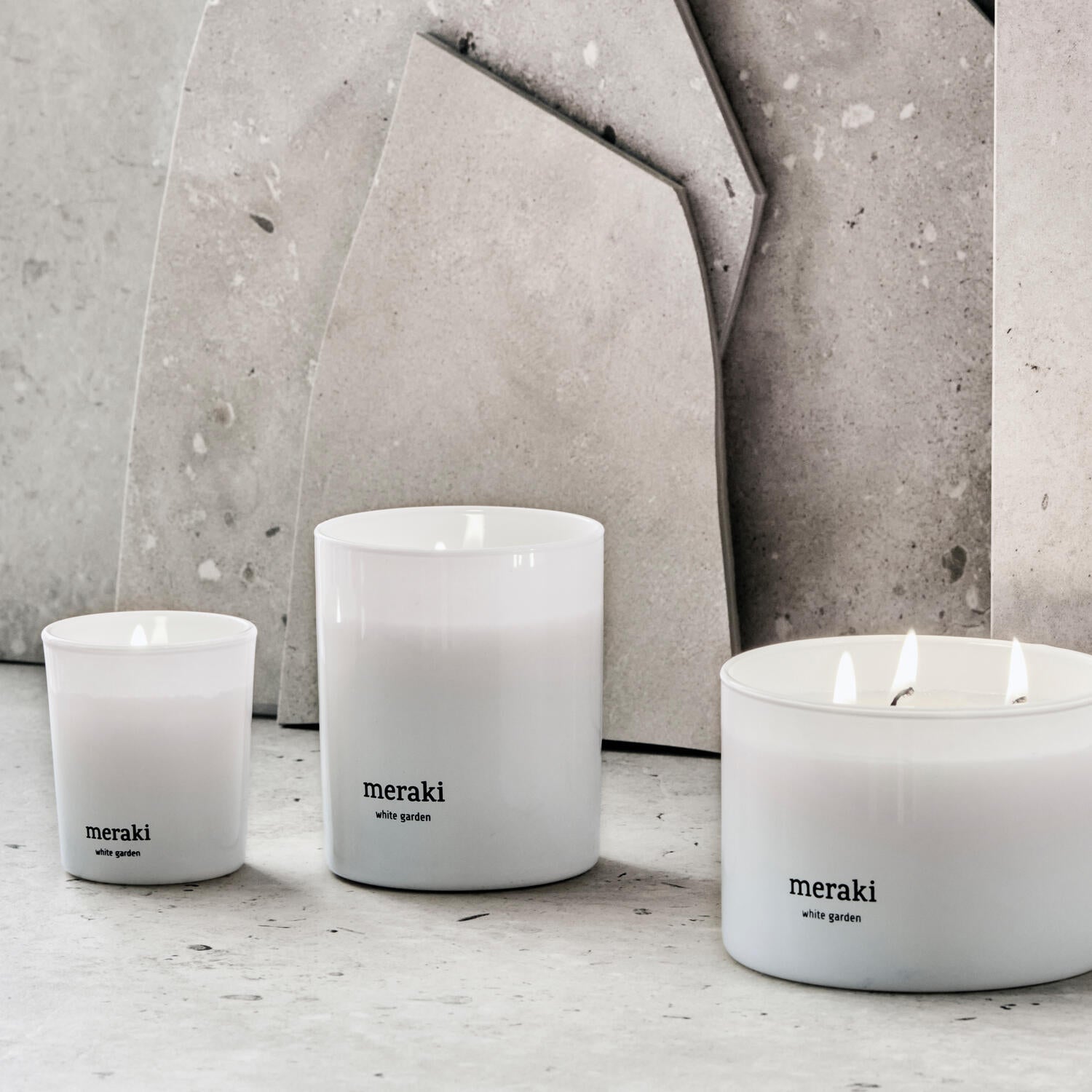 Duftlys, White garden - 2 x 60g