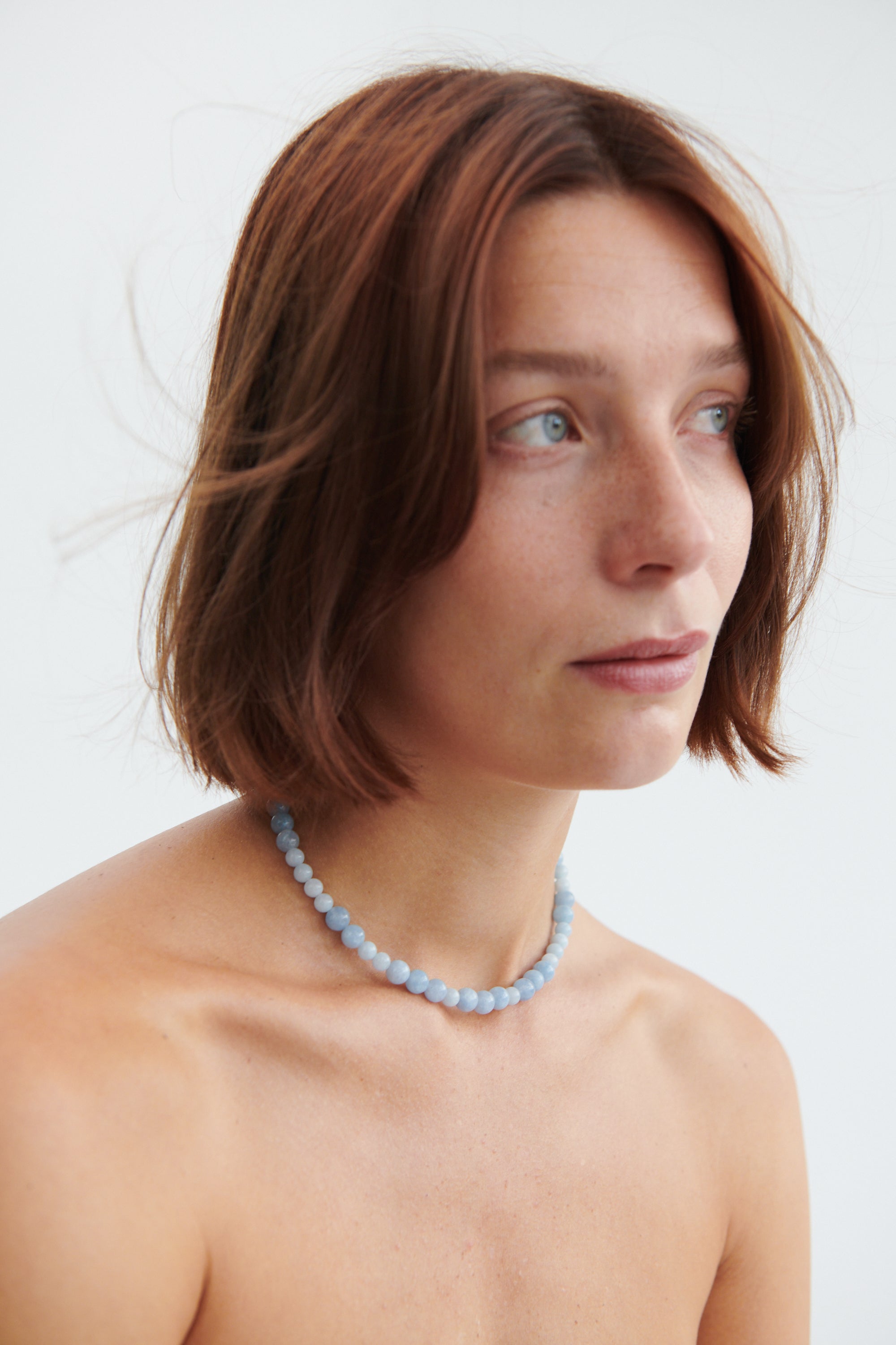 Blue Sky halskæde - forgyldt