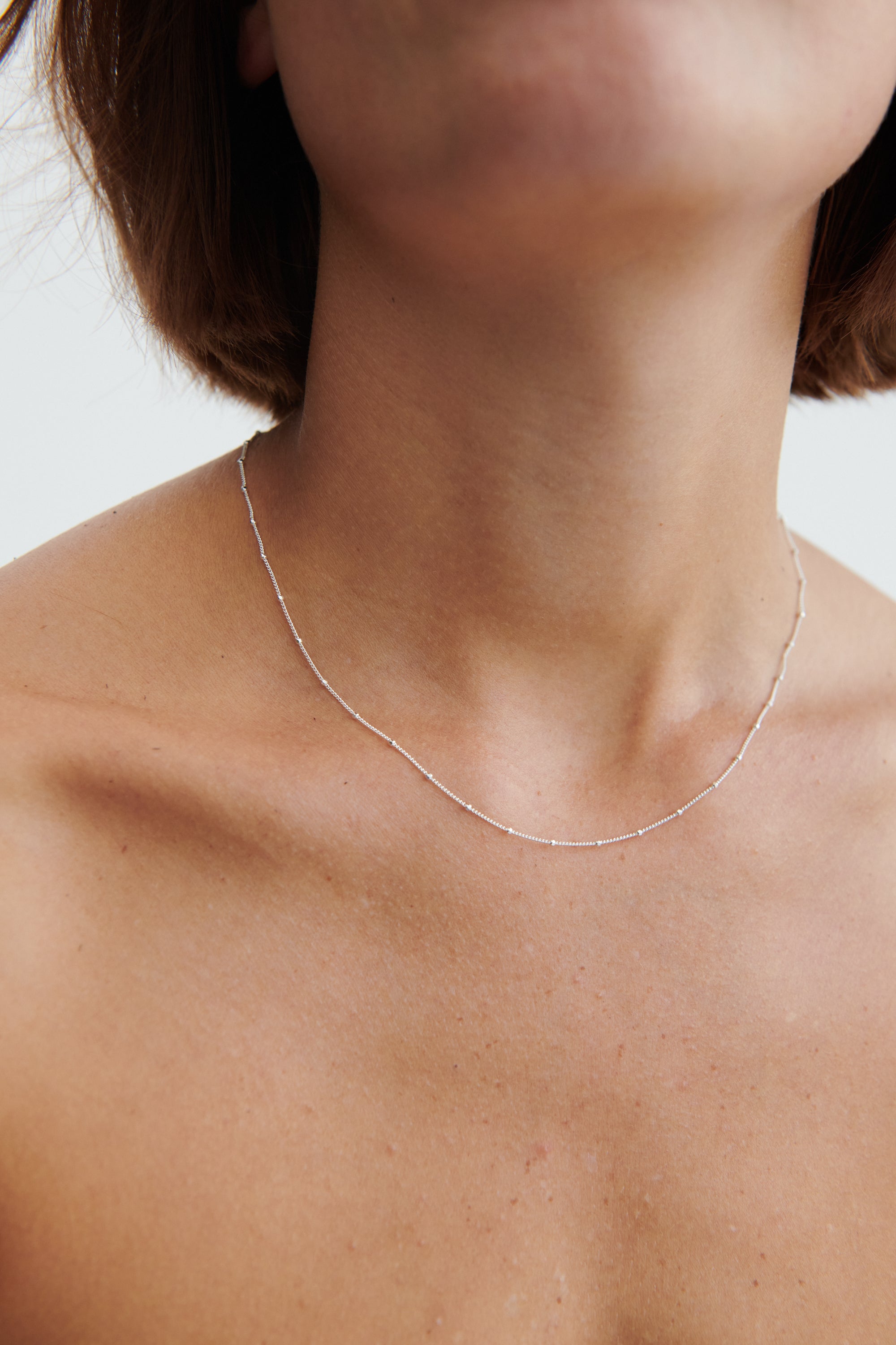 Eda halskæde - forgyldt