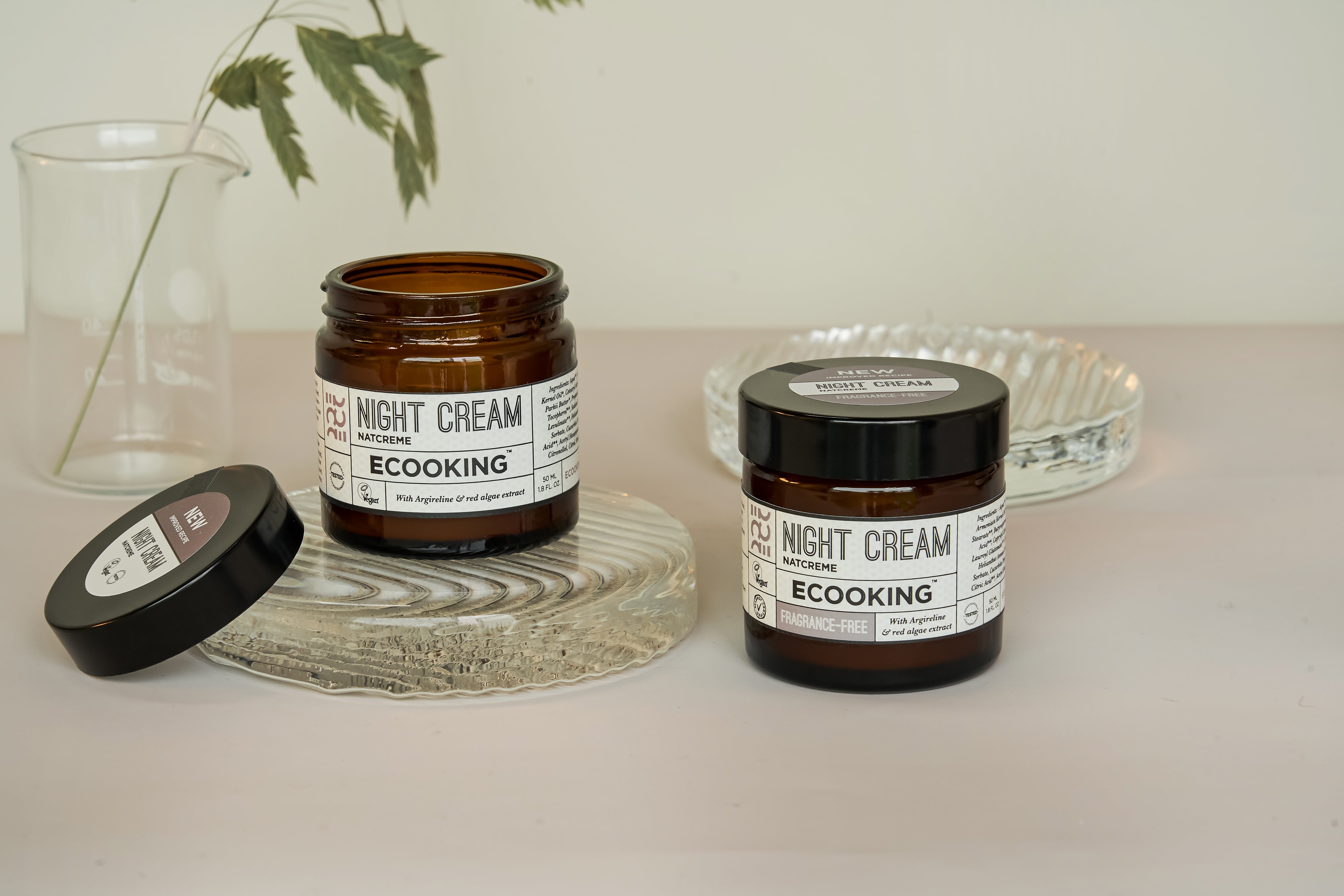 Parfumefri natcreme - 50 ml.