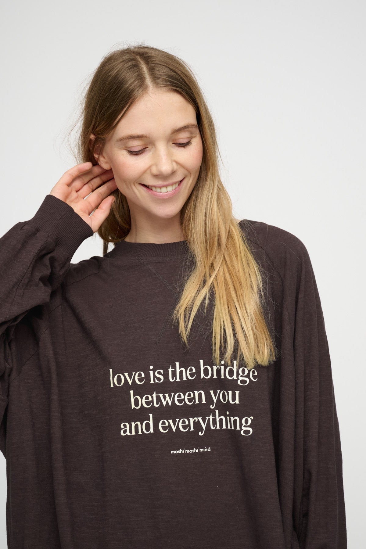 November sweatshirt - Dark Brown