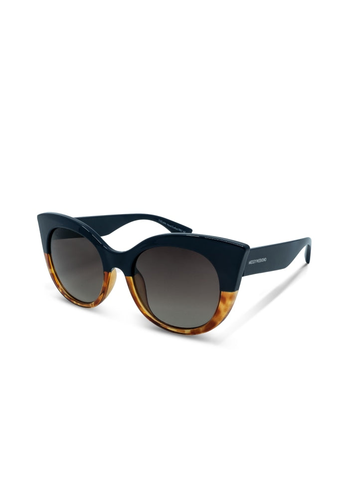 Thelma solbrille - Tortoise Blue