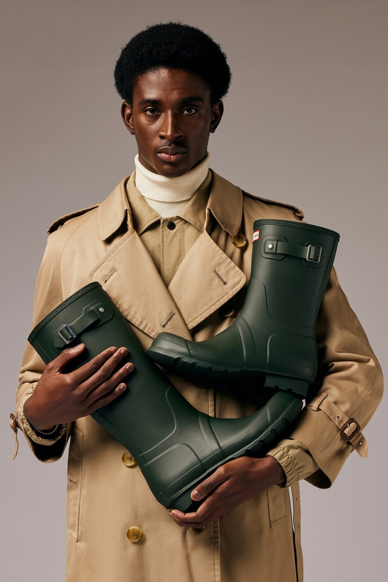 Original Tall gummistøvler - Dark Olive