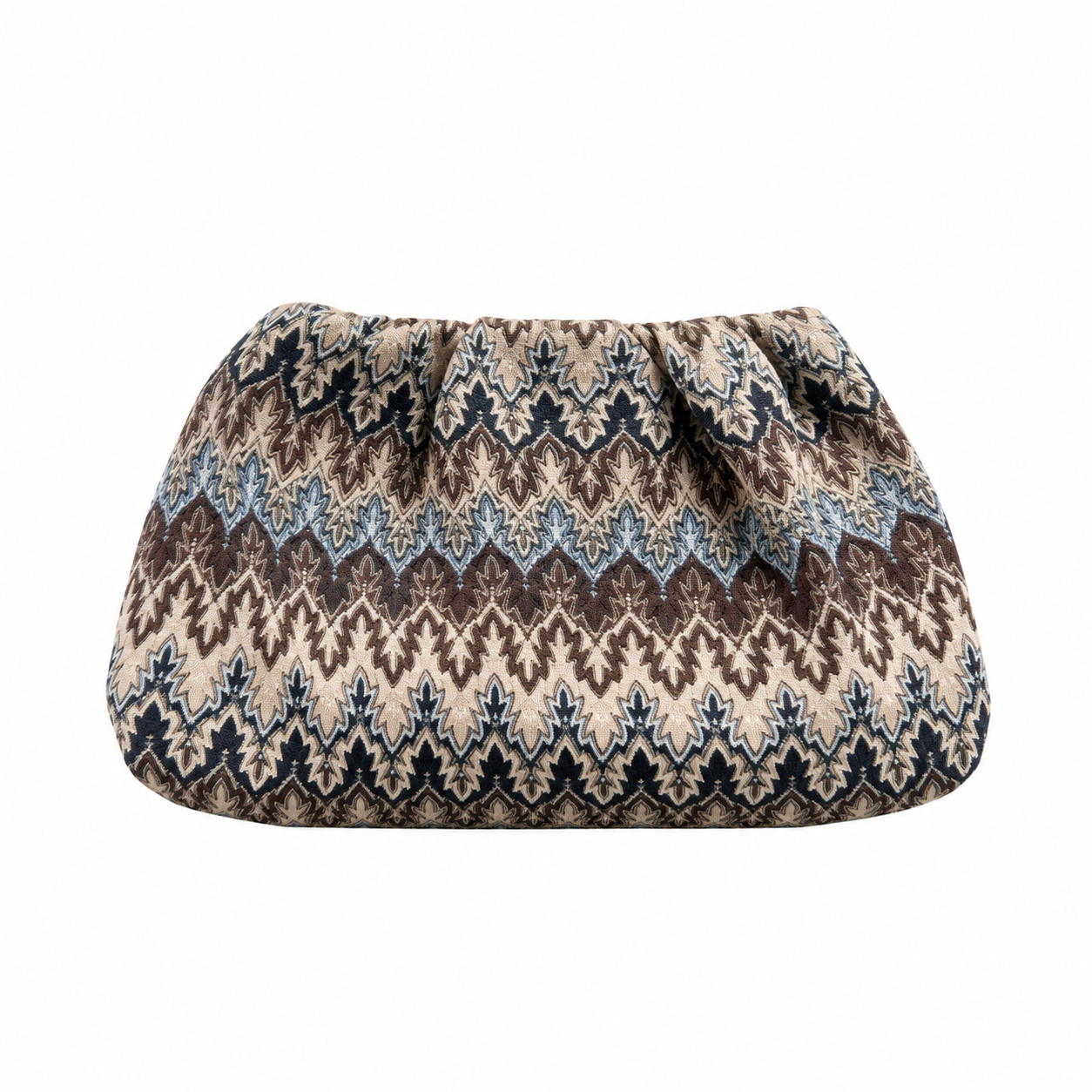 Pala Maxi clutch - Sand/Brown