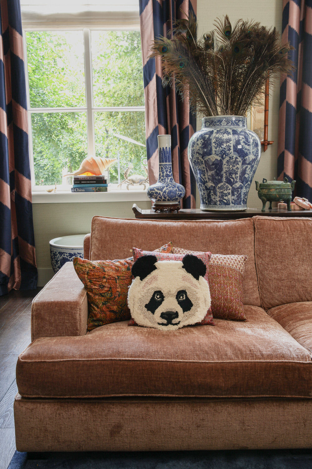 Plumpy Panda vægdekoration - Off White