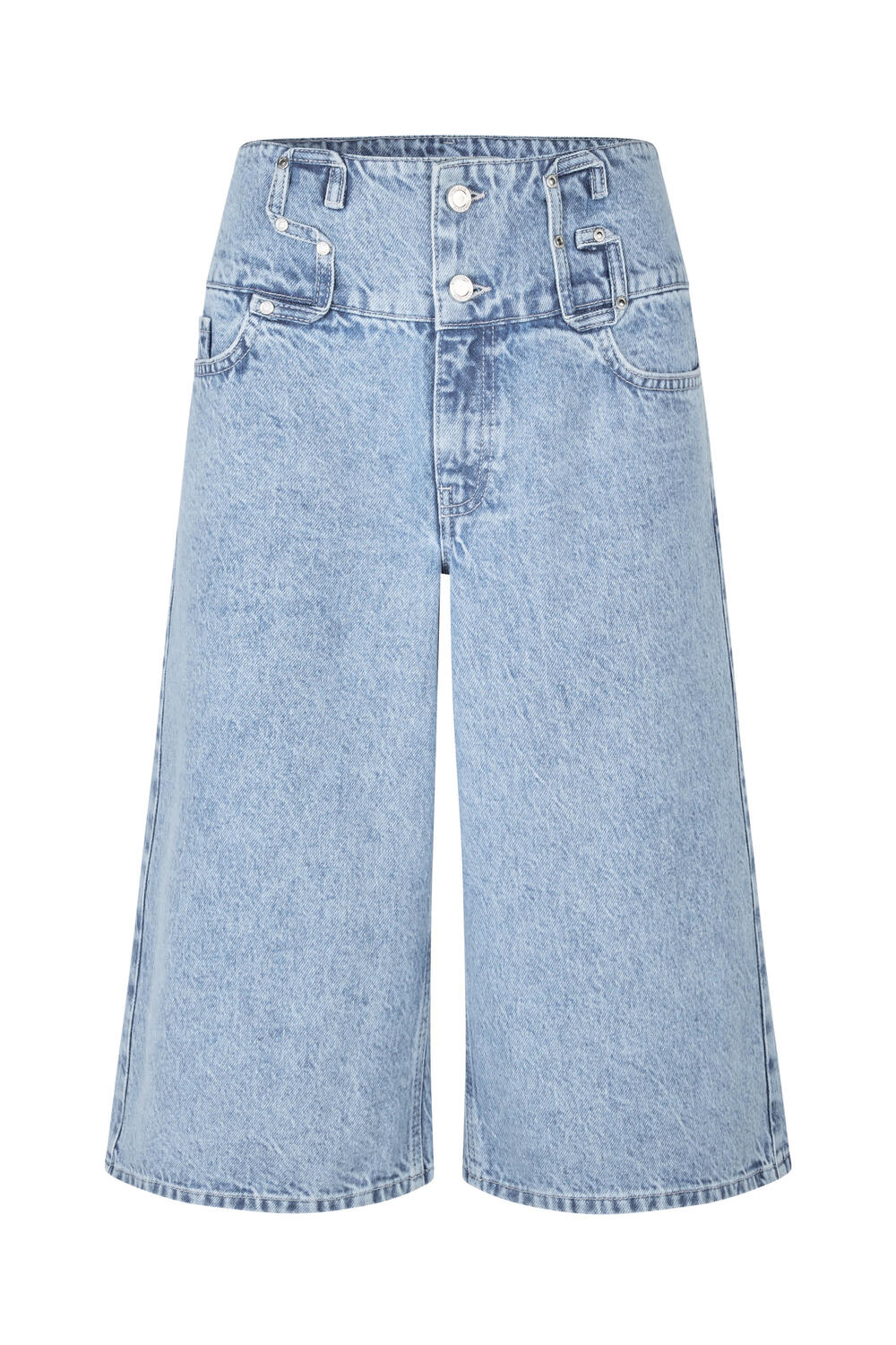 2514 Logoed Loop Jorts - Denim Blue