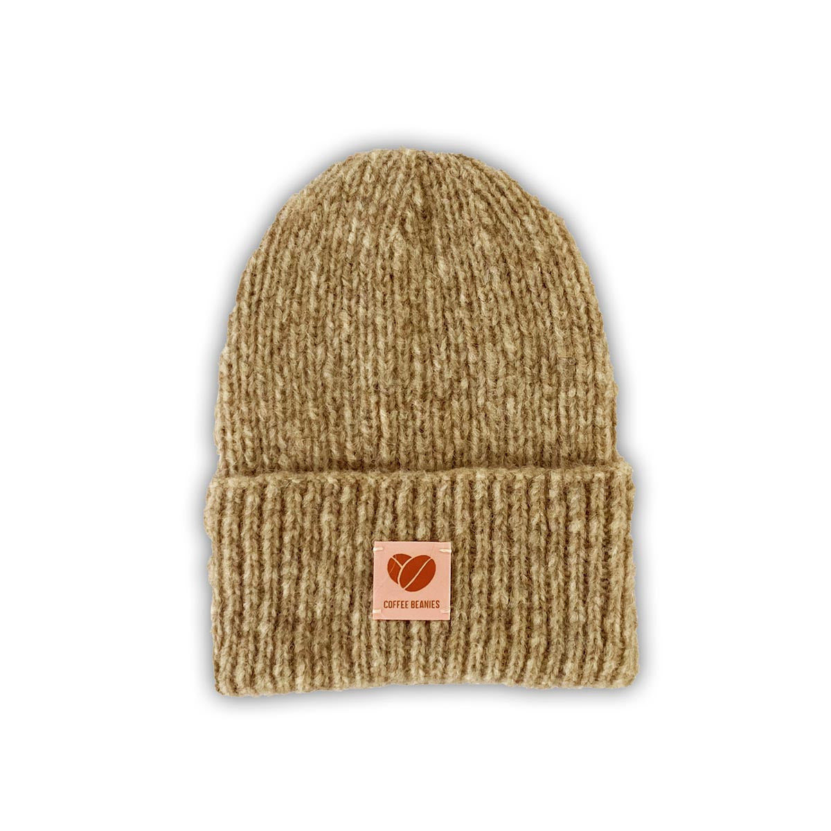 Sky beanie strikhue - Sandy