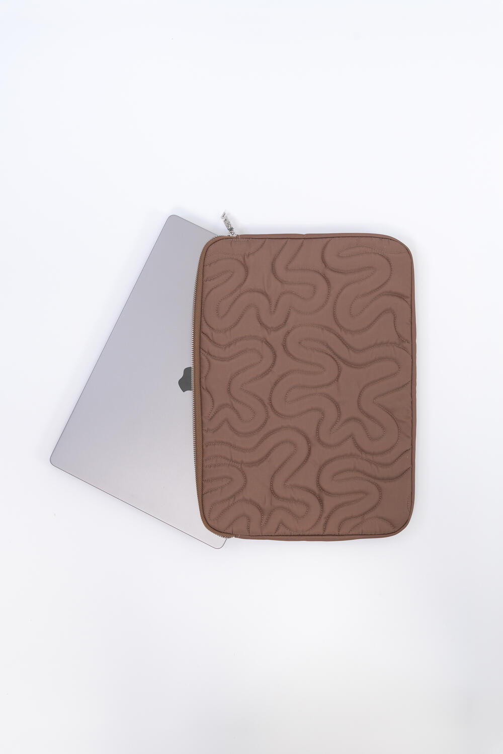 Swirl computer sleeve 15-16” - brun