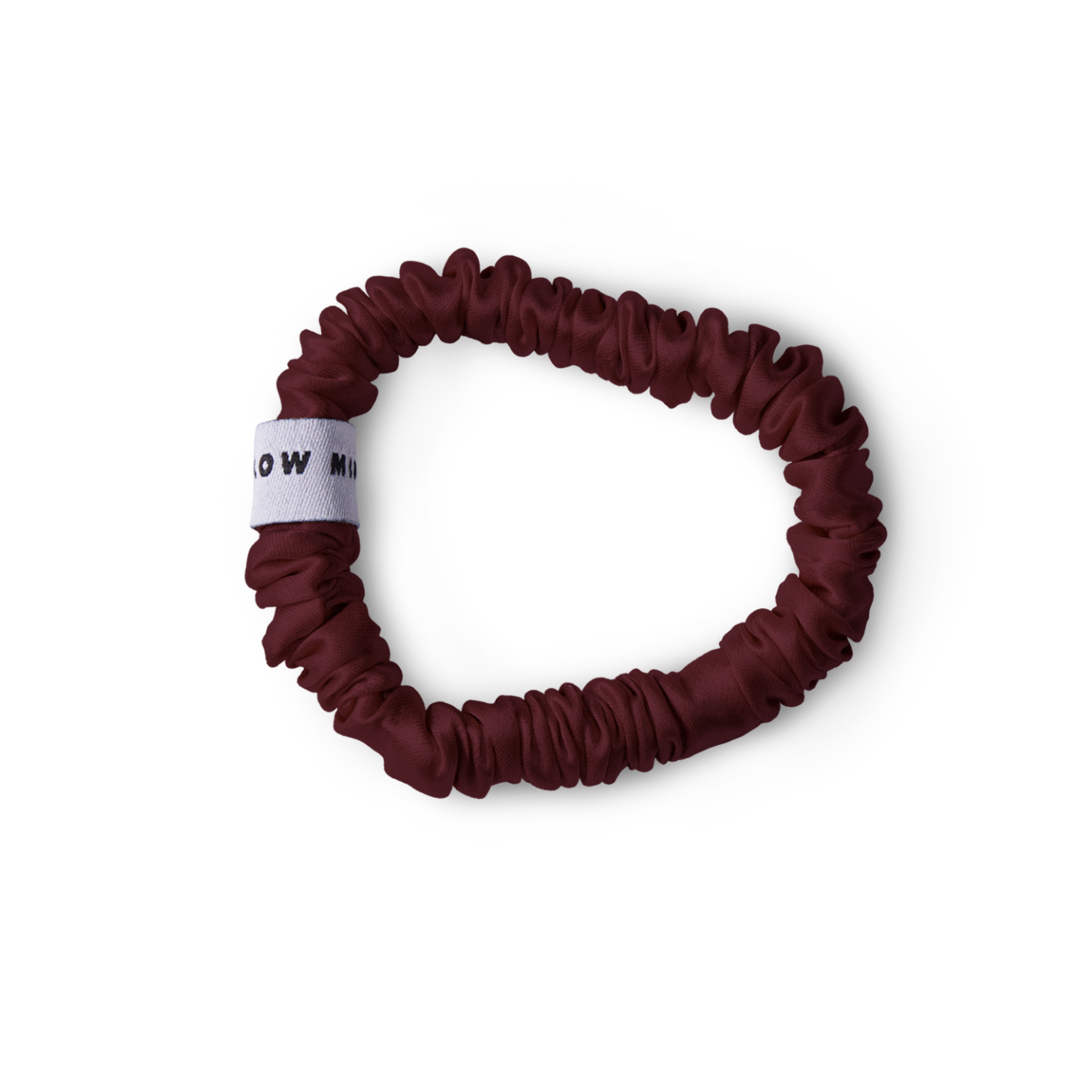Silke scrunchie - Wine Red