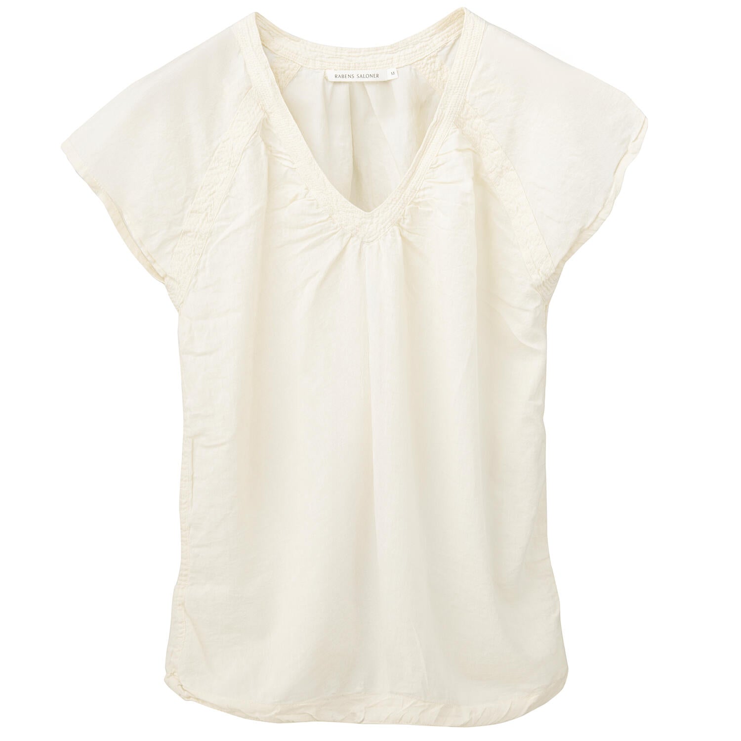 Dipsy kortærmet bluse  - Sandstone