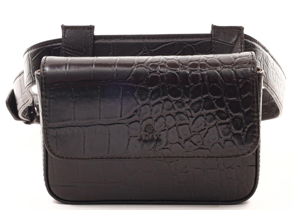 Teramo Elna bæltetaske - mørkebrun