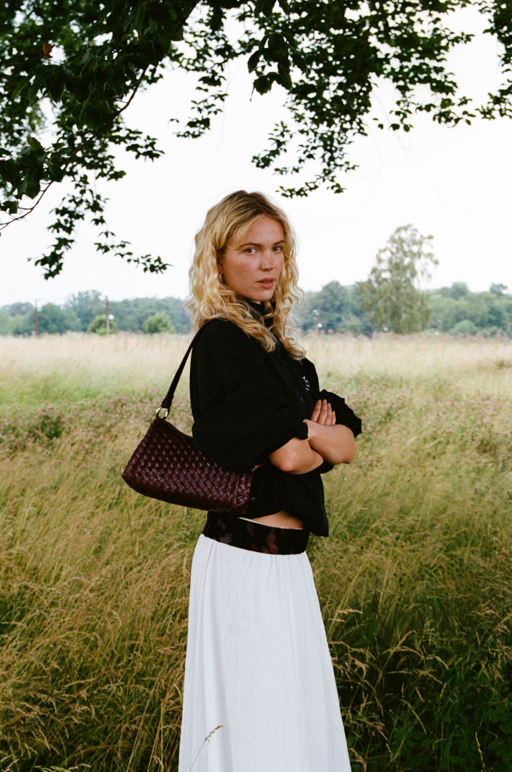 Salerno Eleonora skuldertaske - Dark Brown