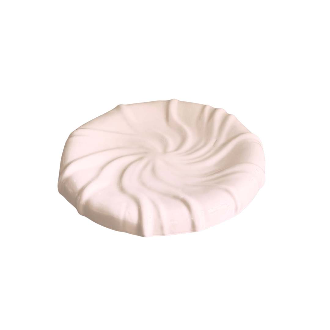 Tidevandstallerken, Ø17,5 cm - Rosa