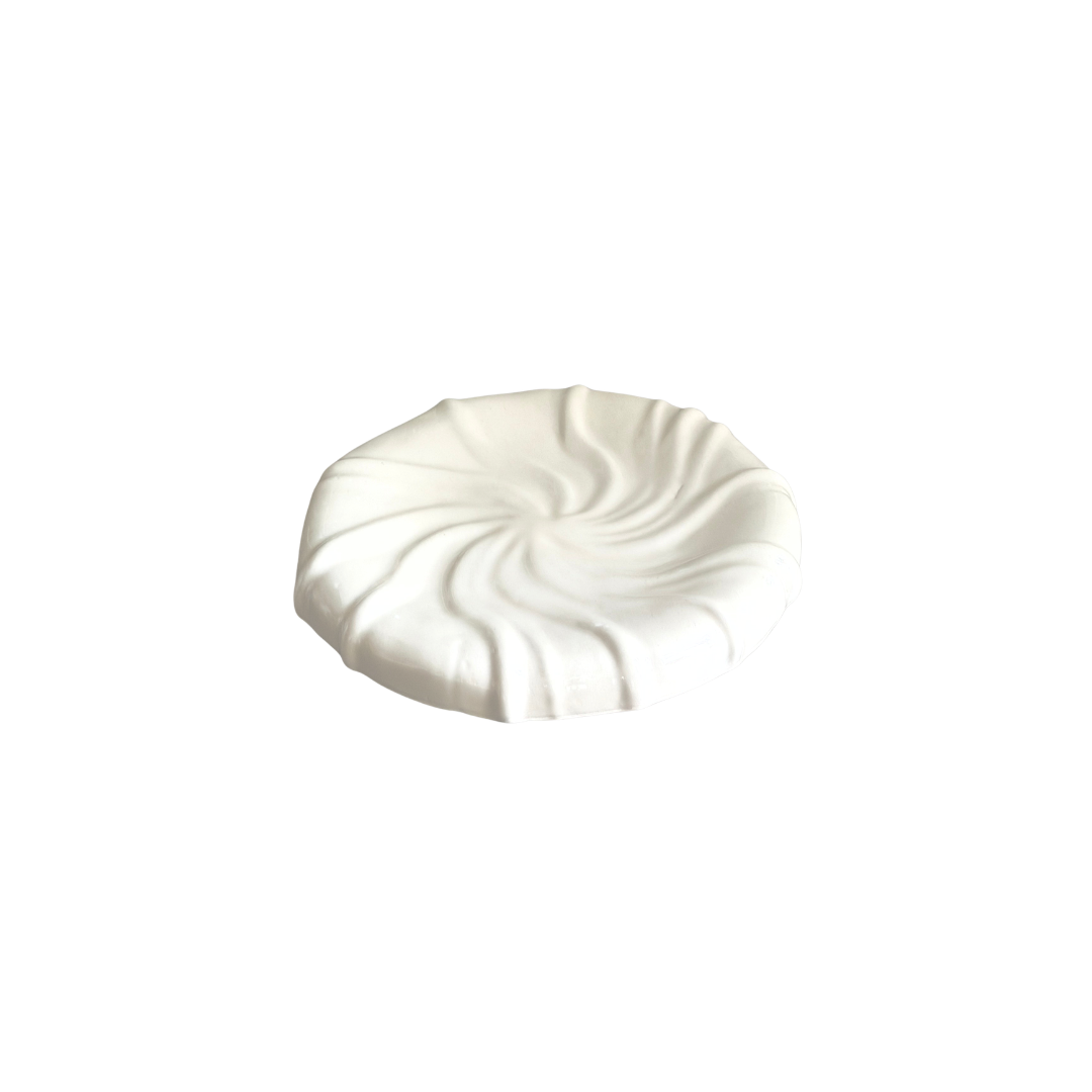 Tidevandstallerken, Ø17,5 cm - Beige