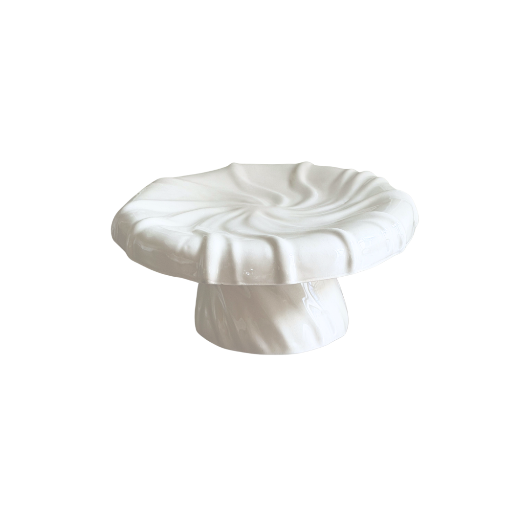 Tallerkenfad, Ø17,5 cm - Hvid