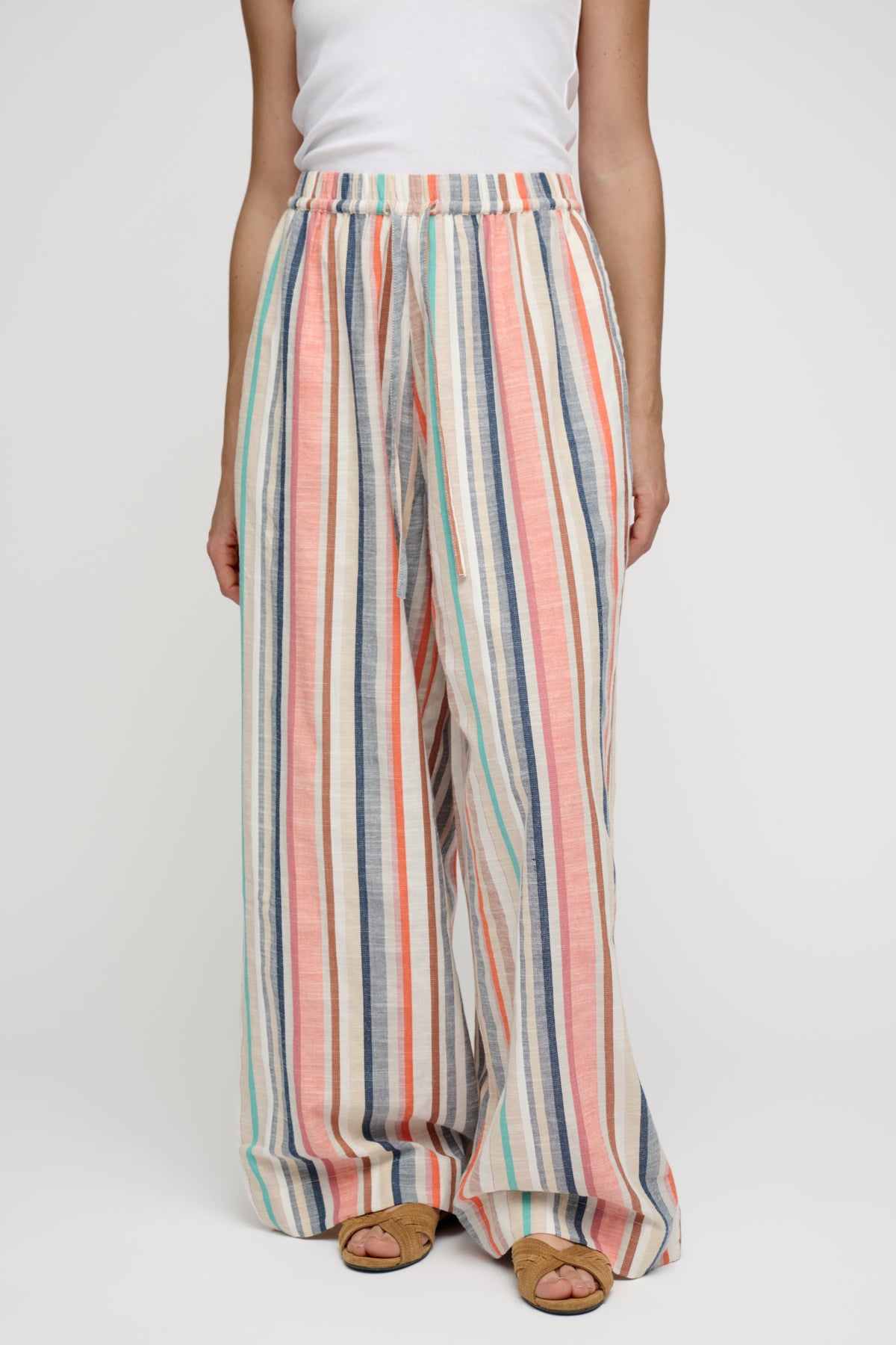 Zenya bukser - Multi Stripe