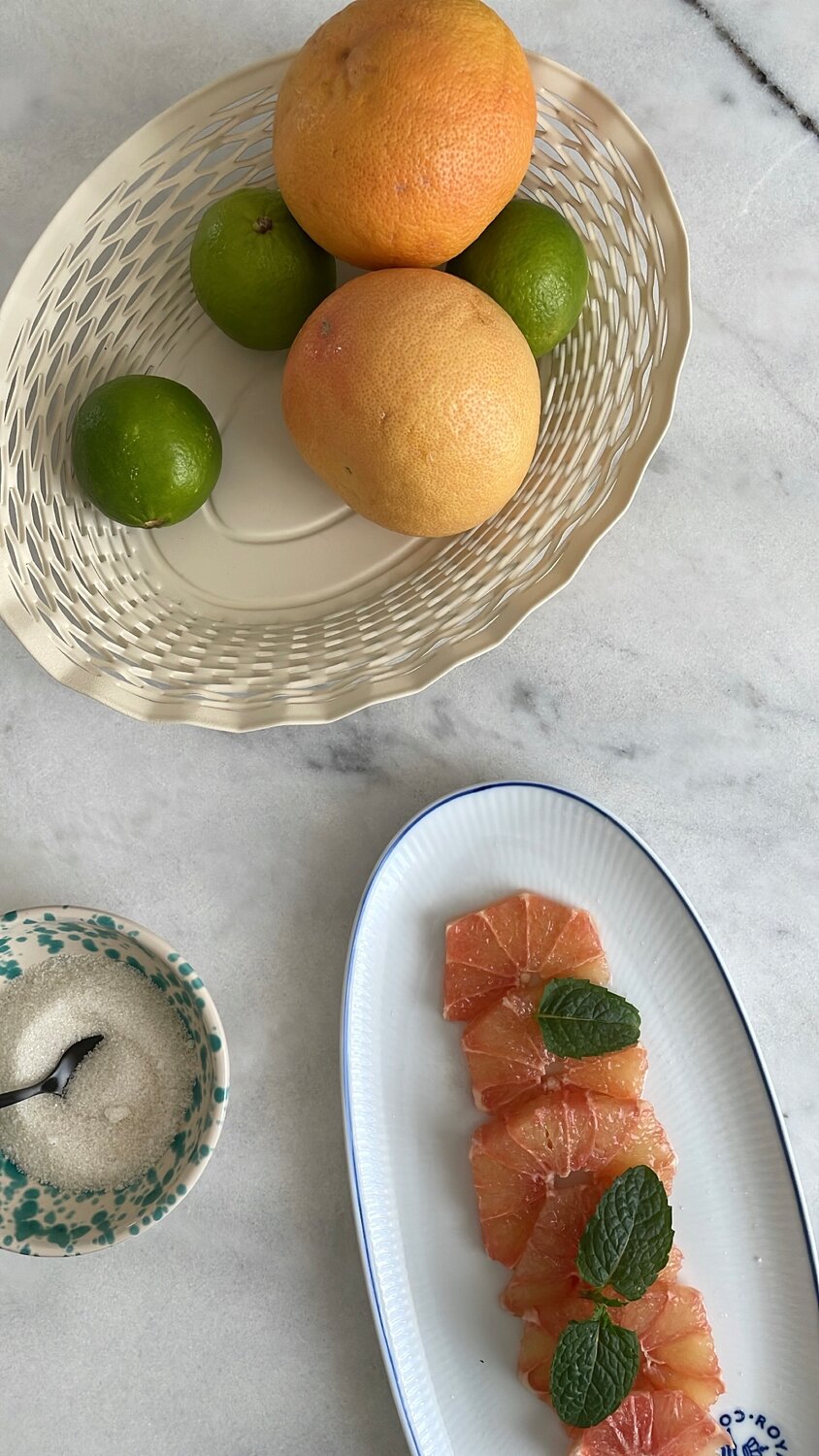 Brødkurv, stor - creme