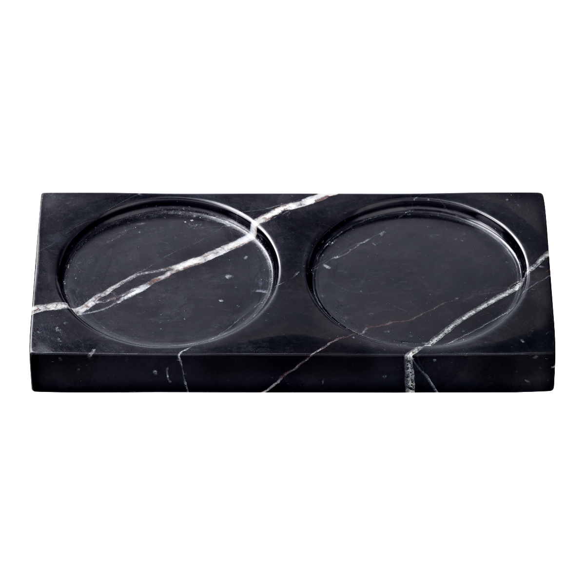 CrushGrind Black marble2 tabletop - 15x7x1,5 cm. - Bahne