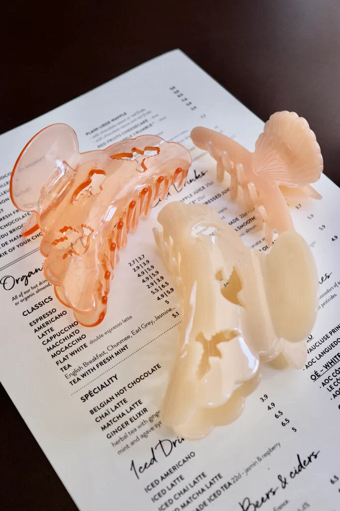 Dove hårklemme - mint