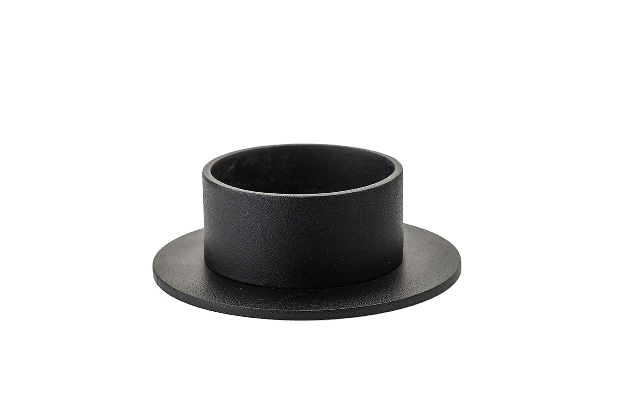 Cirkelstage, sort - Ø6 cm.