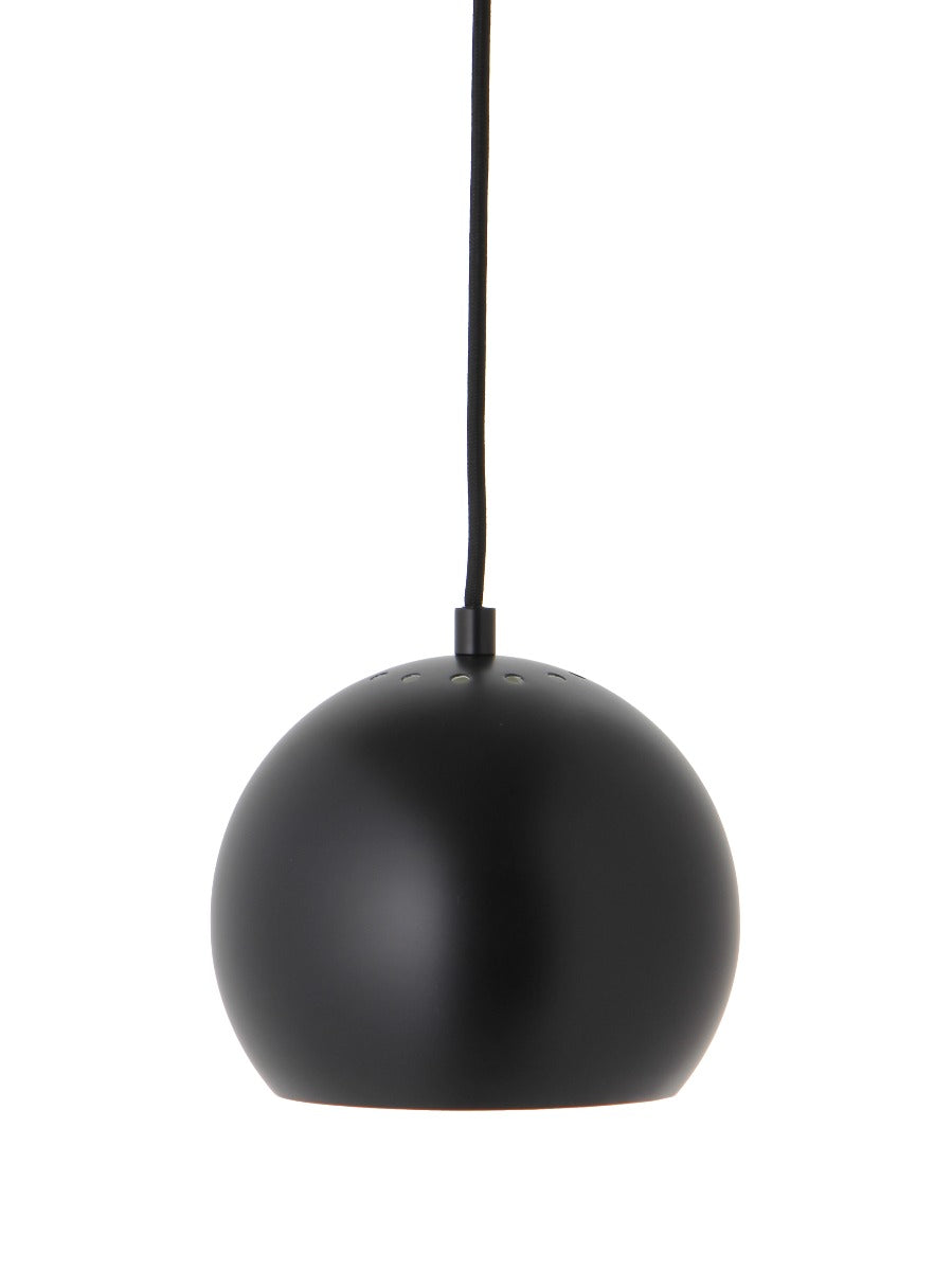 Frandsen Ball pendant lampe - Black Matt - Ø:18 - Bahne
