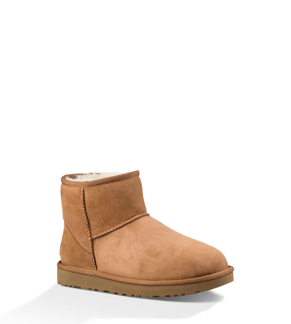UGG Classic Mini bamsestøvler - Chestnut - Bahne