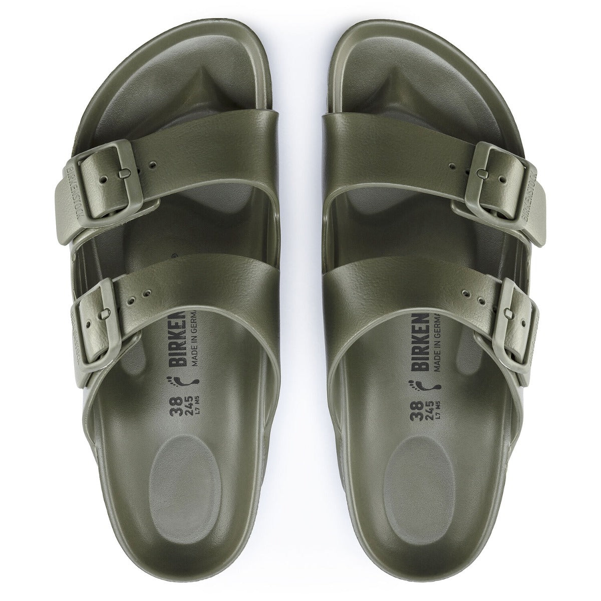 Birkenstock Arizona Eva sandaler - Khaki - Bahne