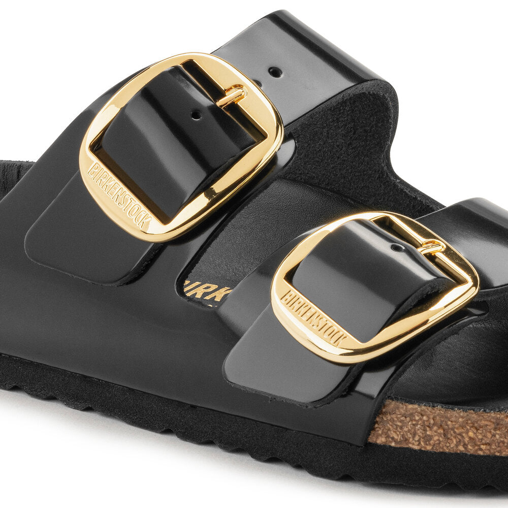 Birkenstock Arizona Big Buckle sandal - High Shine Black - Bahne