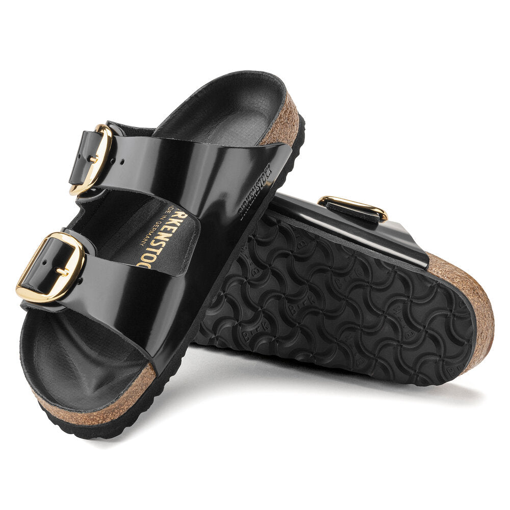 Birkenstock Arizona Big Buckle sandal - High Shine Black - Bahne