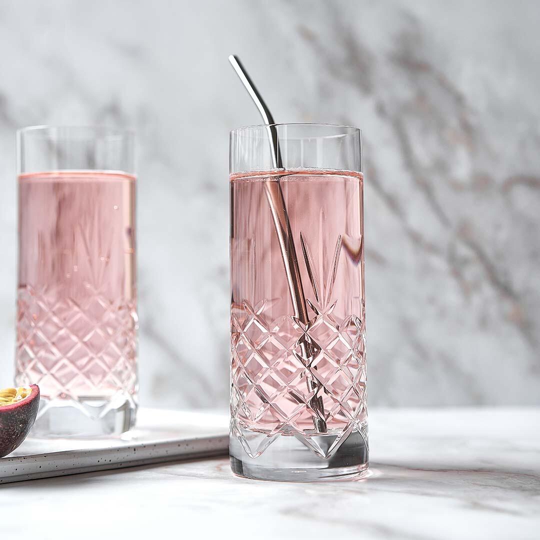 Frederik Bagger Crispy Highball vandglas, klar, 2 stk - 370 ml - Bahne