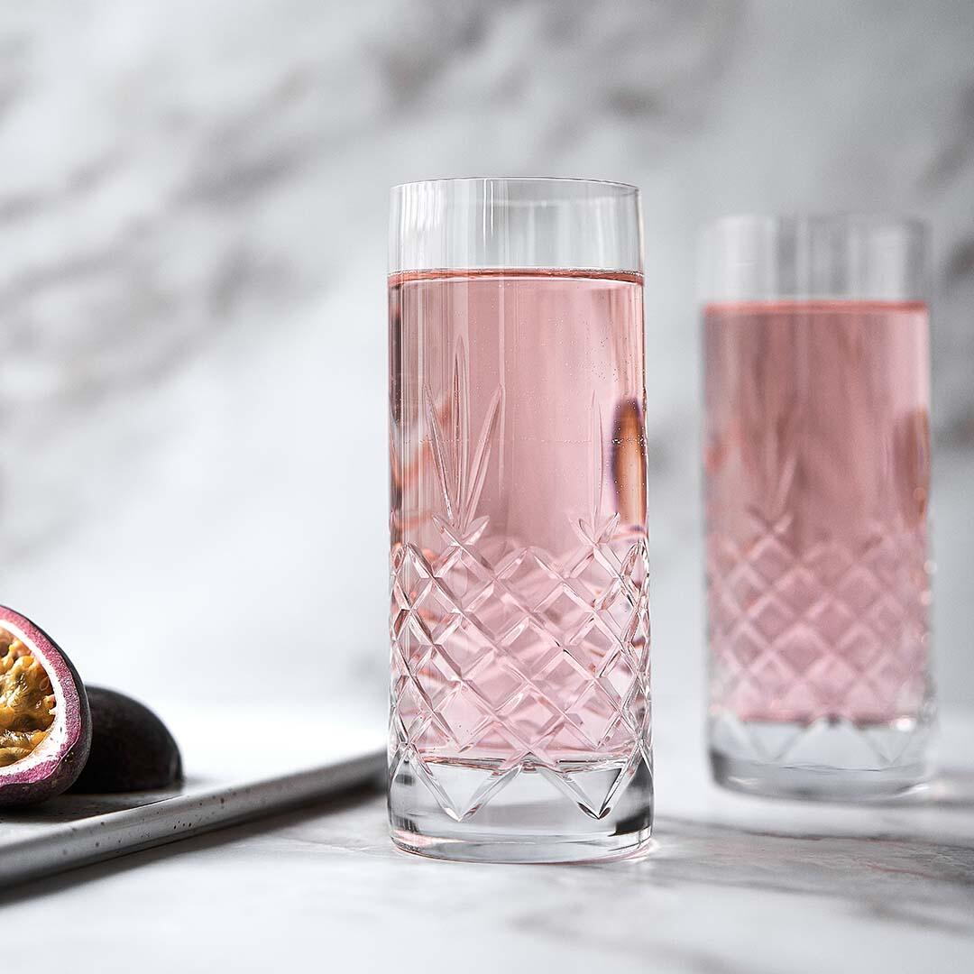 Frederik Bagger Crispy Highball vandglas, klar, 2 stk - 370 ml - Bahne