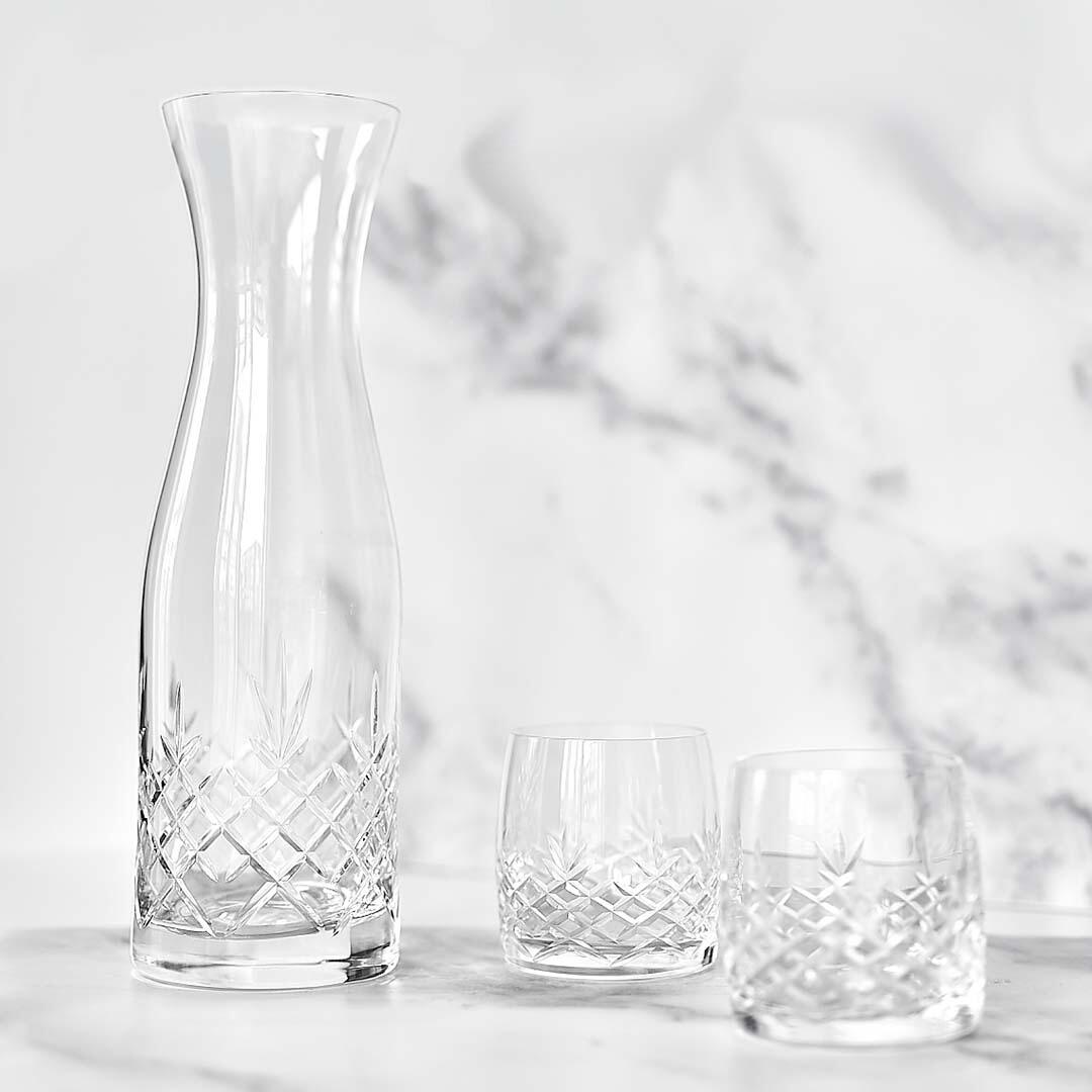 Frederik Bagger Crispy Aqua Vandglas, klar, 2 stk - 23 cl - Bahne